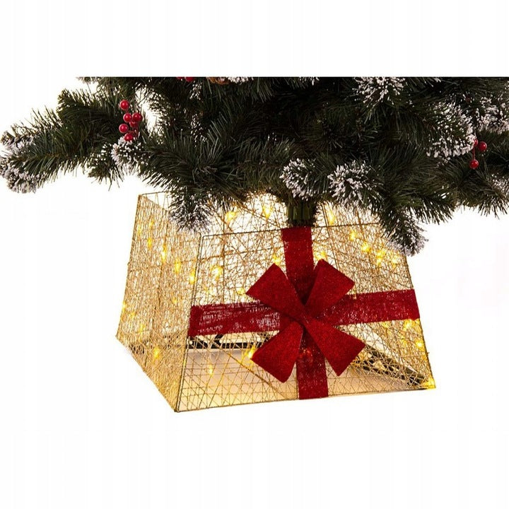 CHRISTMAS TREE STAND COVER - DECORATION - LED - CHRISTMAS TREE SKIRT - GRUNDIG