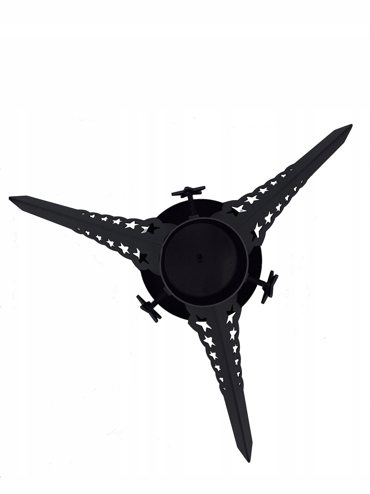 CHRISTMAS TREE STAND, LARGE, STARS, SMALL, BLACK Manufacturer code GWIAZDKI MAŁE