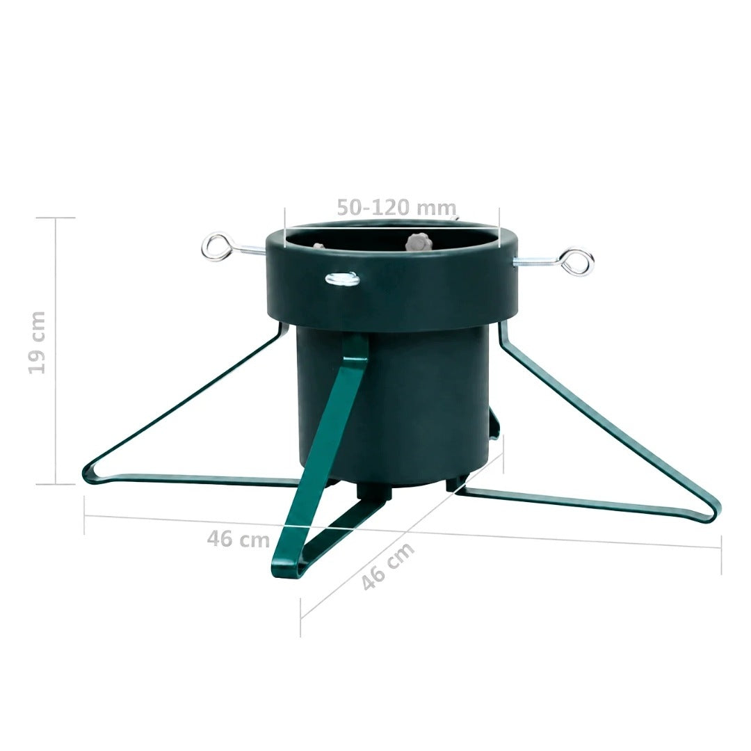 CHRISTMAS TREE STAND LIVE 210 CM METAL STABLE GREEN WATER CONTAINER Manufacturer code stojak na choinkę