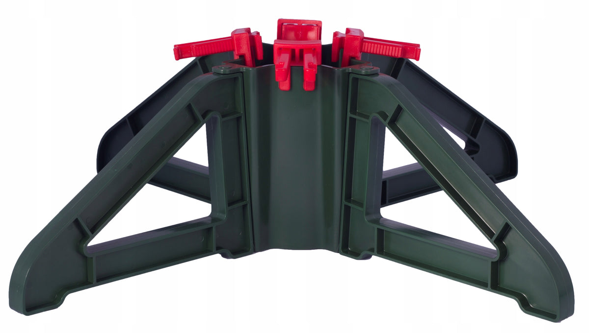 CHRISTMAS TREE STAND MOLD PLASTIC STAR DARK GREEN