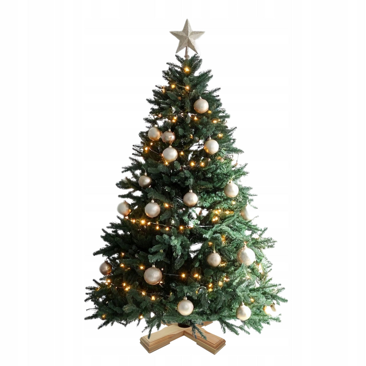 CHRISTMAS TREE STAND STABLE WOODEN FOLDING EAN (GTIN) 5906688873552