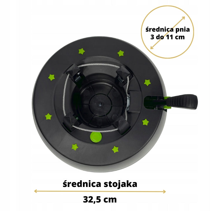 CHRISTMAS TREE STAND START 1 KAMAI UP TO 2M GREEN STARS, WATER TANK Brand Kamai
