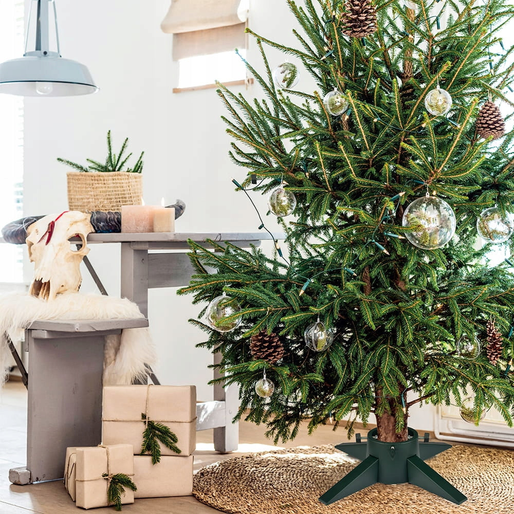 CHRISTMAS TREE STAND WITH WATER CONTAINER 1L CHRISTMAS TREE STAND Manufacturer code 117611