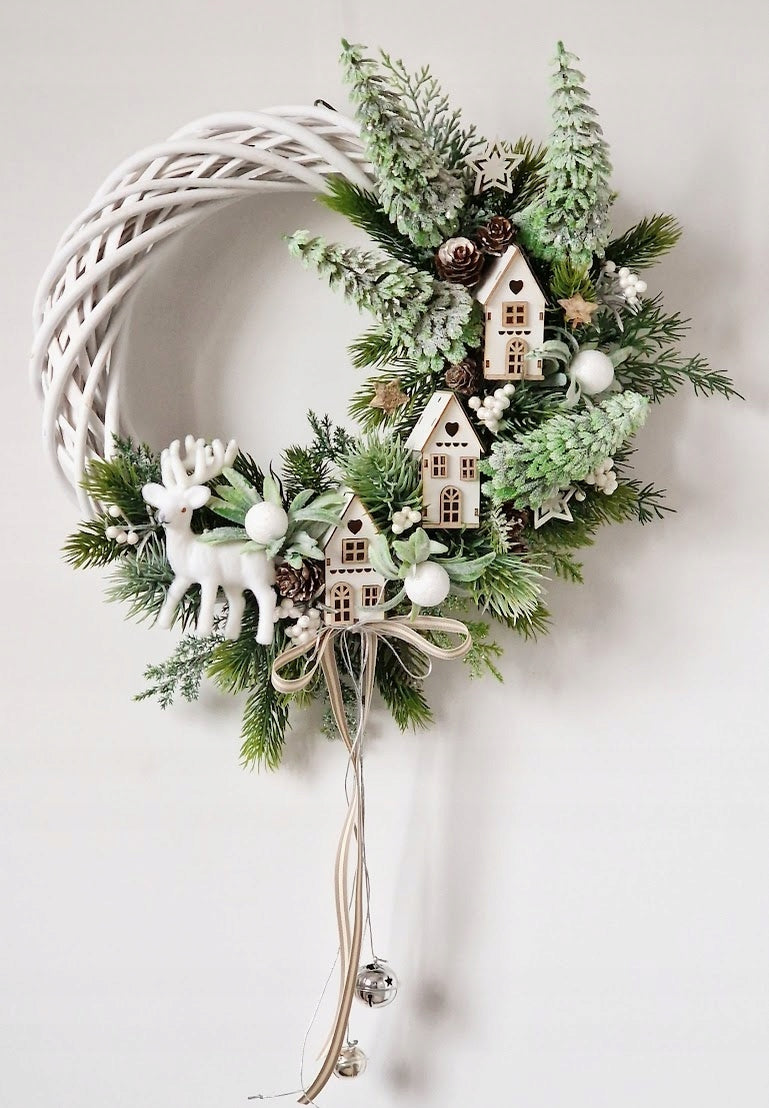 CHRISTMAS WREATH CHRISTMAS DOOR REED Brand Innap