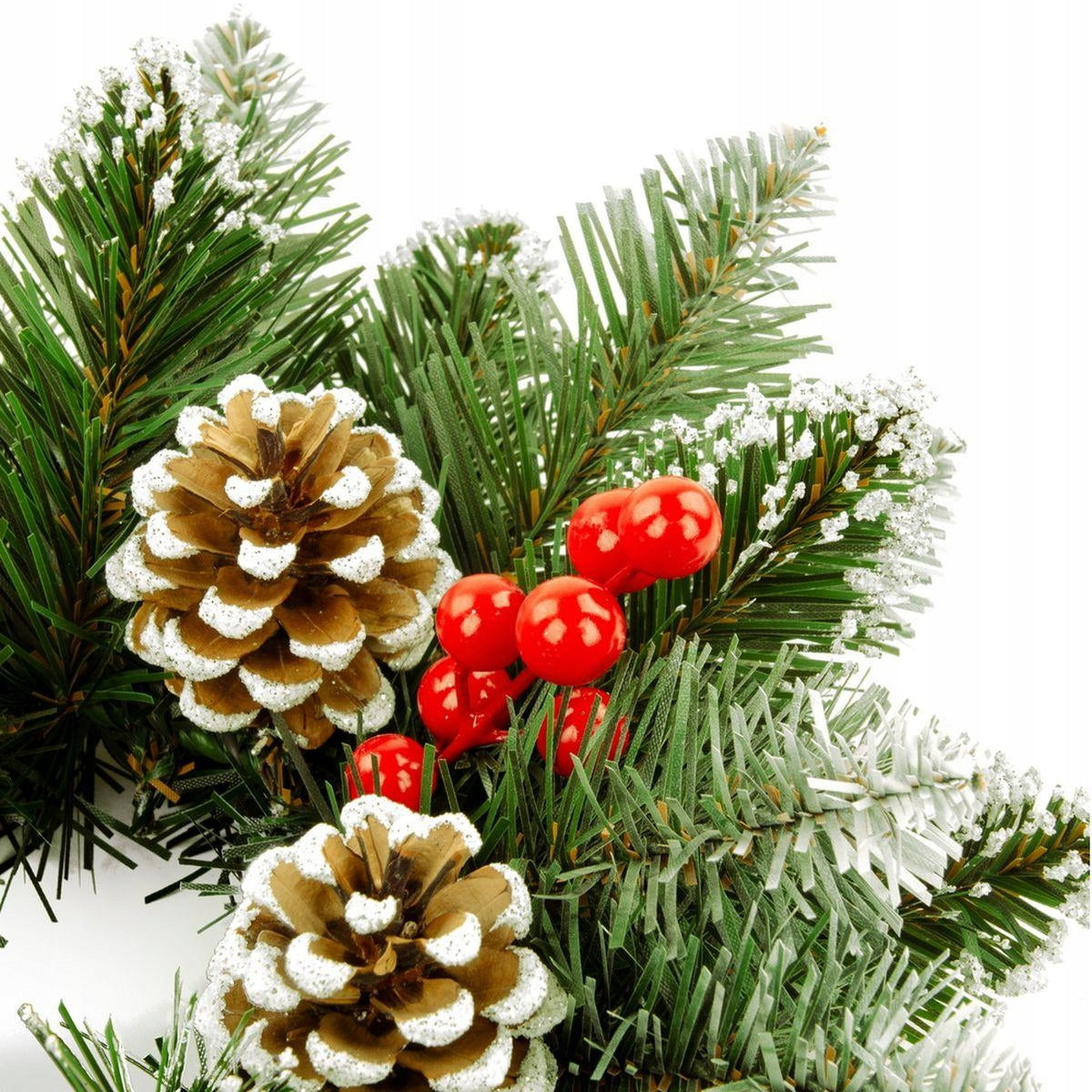 CHRISTMAS WREATH DECORATIVE DECORATION FOR DOOR TABLE WALL LARGE 38cm Manufacturer code 1074009