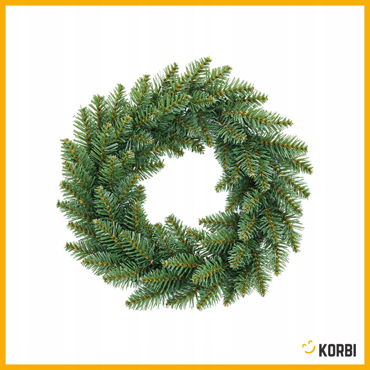 CHRISTMAS WREATH ELEGANT CHRISTMAS DECORATION GREEN WZ10 40CM Packaging status original