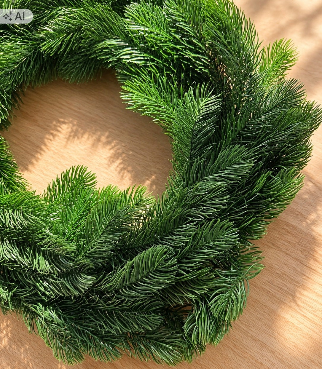 CHRISTMAS WREATH LARGE FOR DOOR TABLE 45 CM WREATH CHRISTMAS Brand Kadax