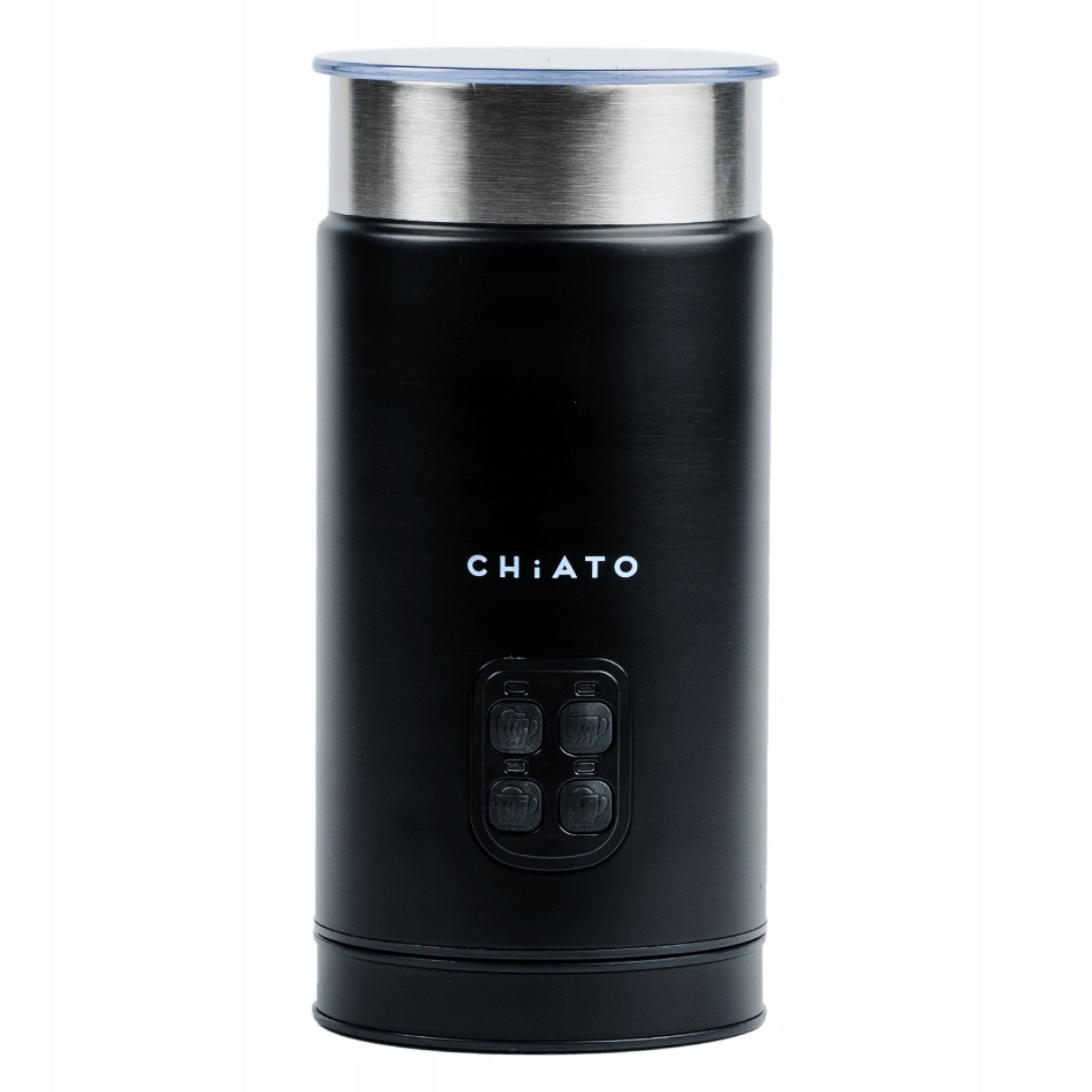 CHiATO milkPLAY electric milk frother – black 240 ml 450W