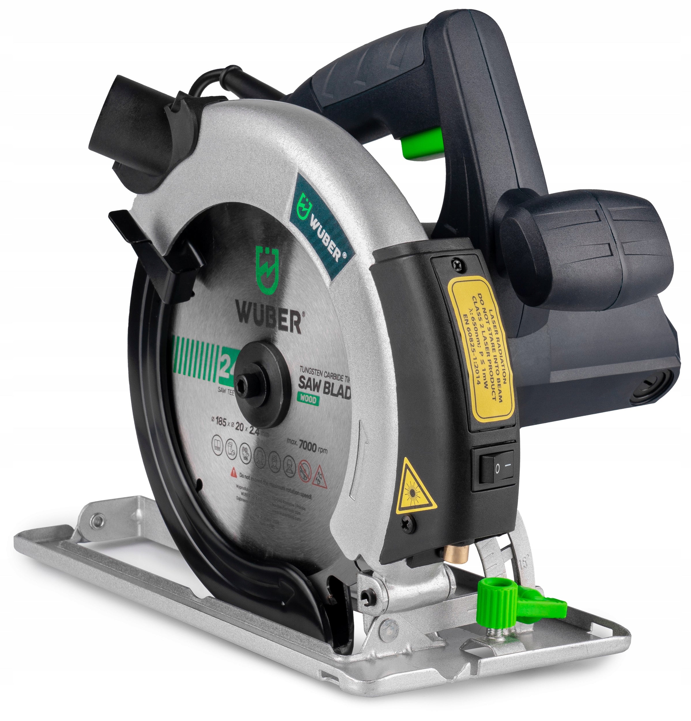 CIRCULAR SAW HAND SAW FOR WOOD WITH LASER 2400 IN STRONG Manufacturer code WR-CS-2400