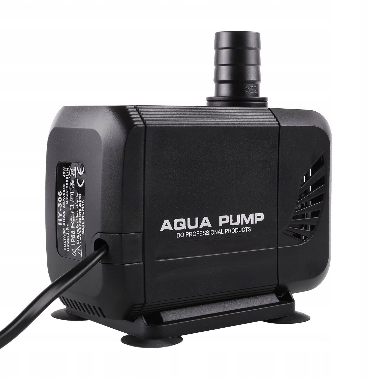 CIRCULATING GARDEN WATER PUMP FOR POND AQUARIUM FOUNTAIN 3000L/H Manufacturer no brand