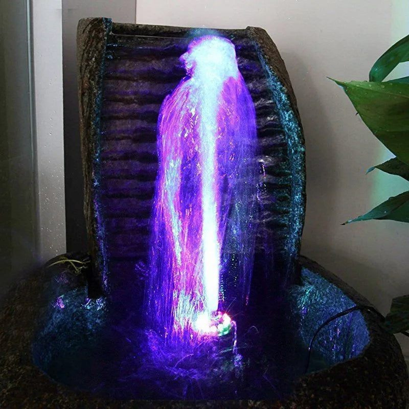 CIRCULATING PUMP FOR POND WATER FOUNTAIN CASCADE 500l/h 12 LED Packaging status original