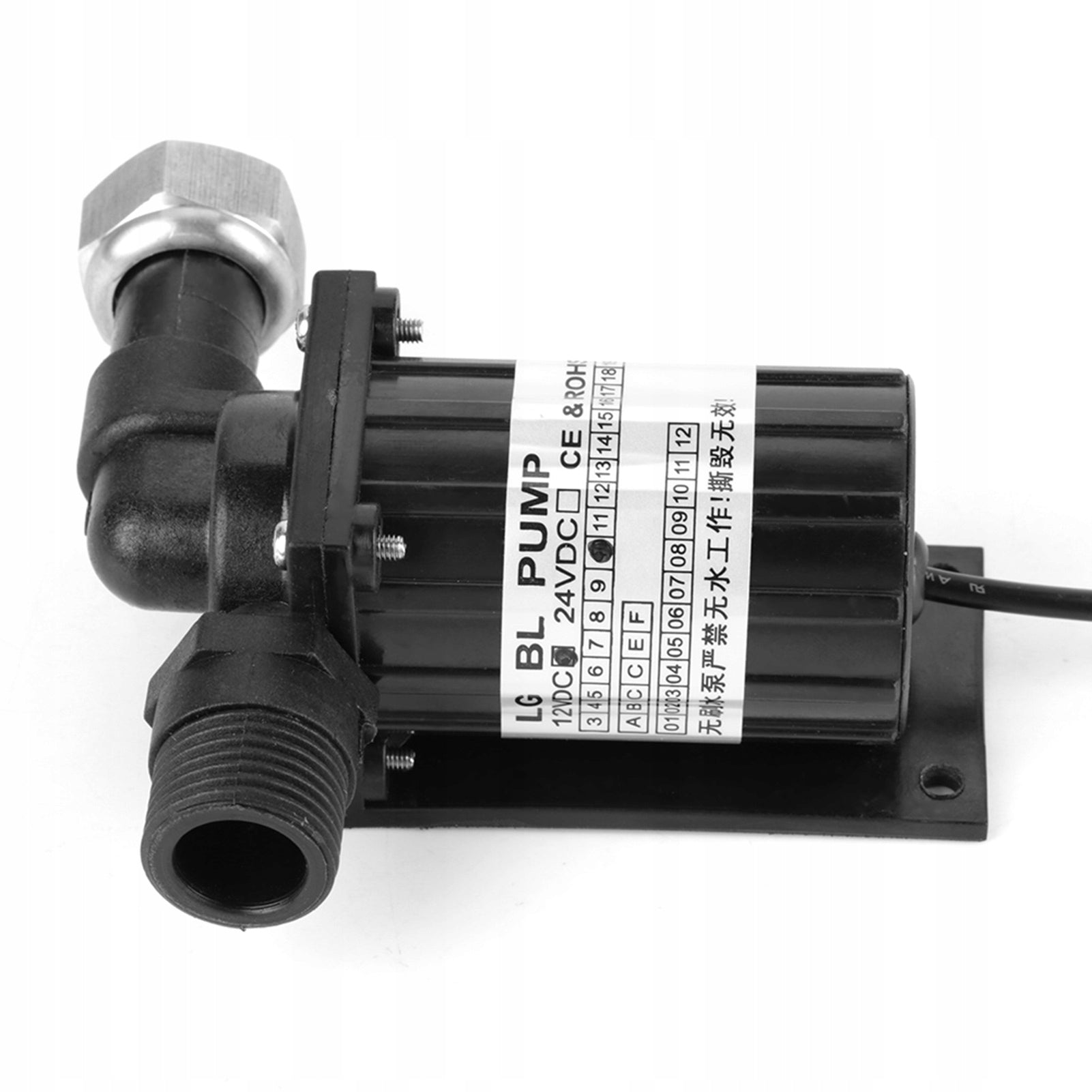 CIRCULATION QUIET BRUSHLESS WATER PUMP DC 12V 10W Manufacturer code GS06285