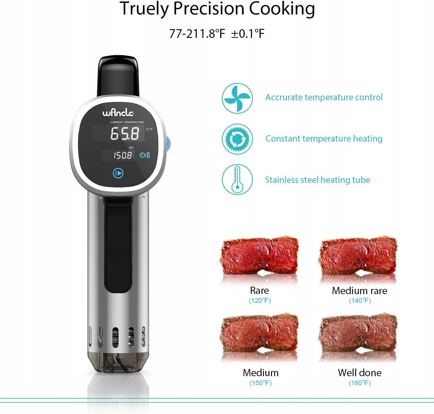 CIRCULATOR SOUS VIDE 850W FOR COOKING MULTIFUNCTIONAL THERMOSTAT Brand no brand