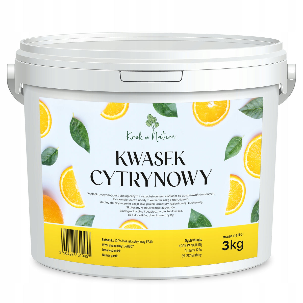 CITRIC ACID pure composition CITRIC ACID 3 kg