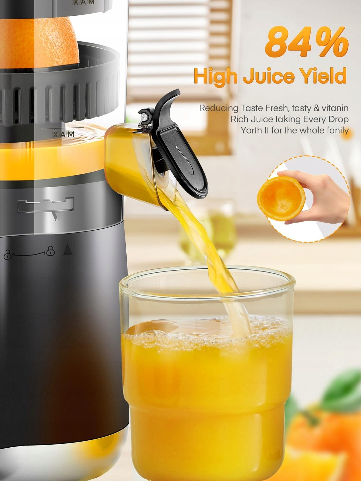 CITRUS JUICER 100W FOR FRUIT JUICER AUTOMATIC QUIET Brand no brand