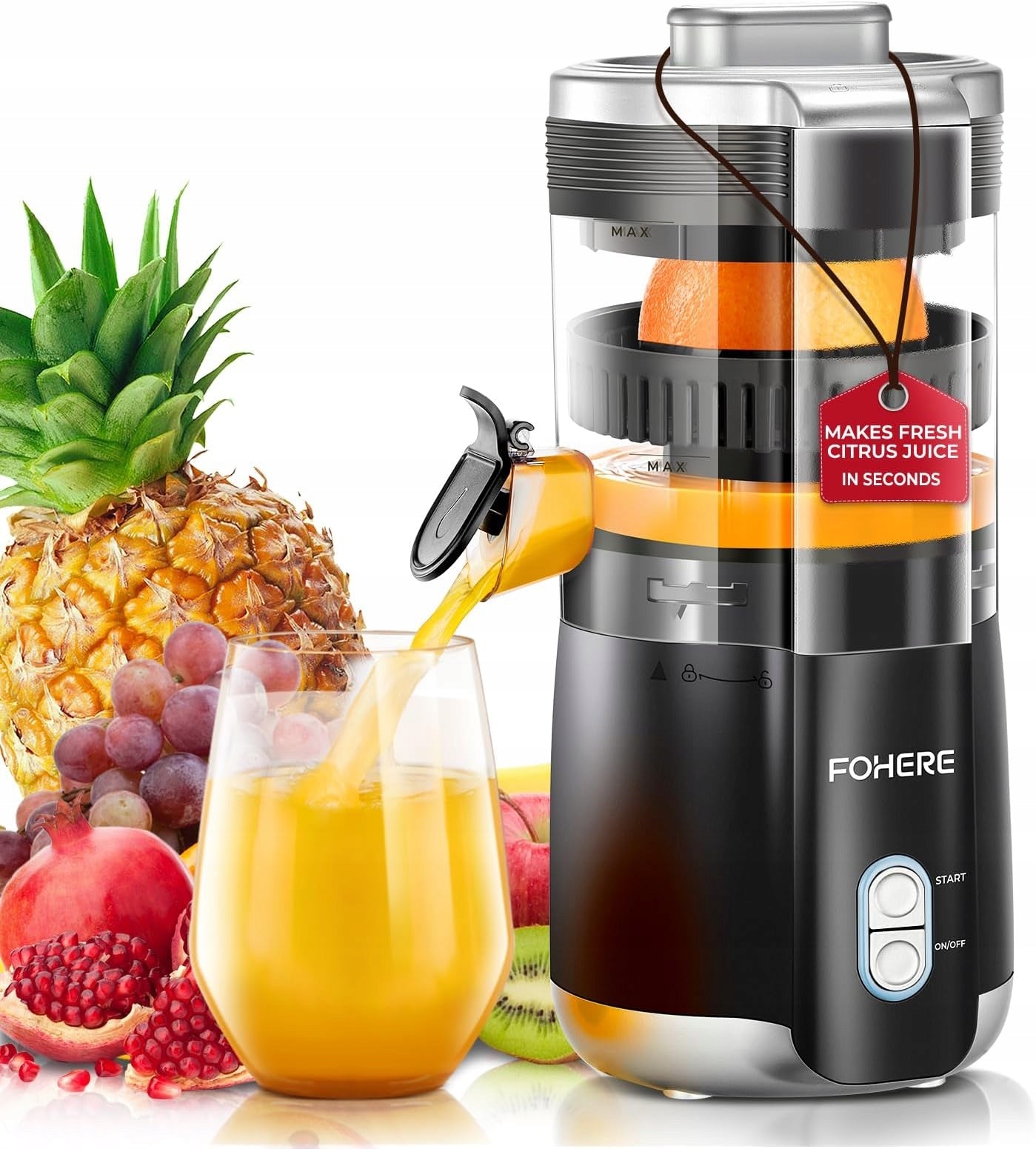 CITRUS JUICER 100W FOR FRUIT JUICER AUTOMATIC QUIET