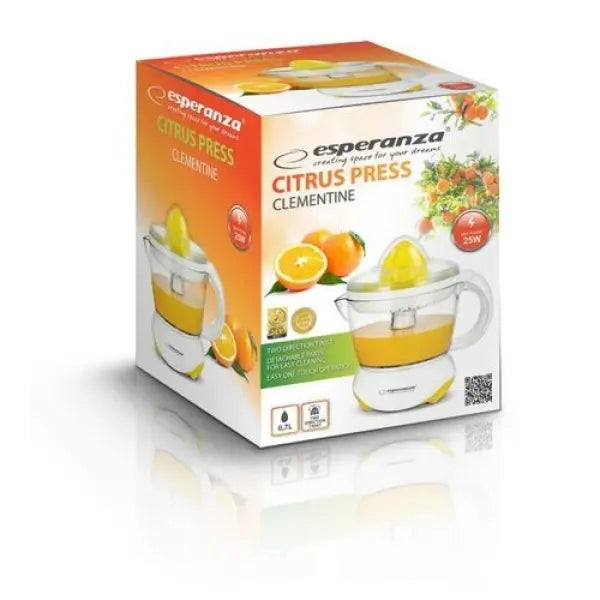 CITRUS JUICER 700 ML ELECTRIC ESPERANZA Packaging status original