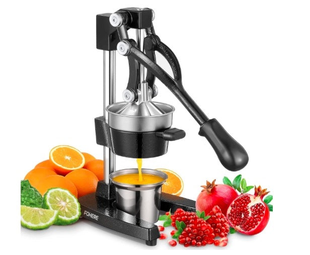 CITRUS JUICER HAND CAST IRON FRUIT PRESS STEEL 6,24KG