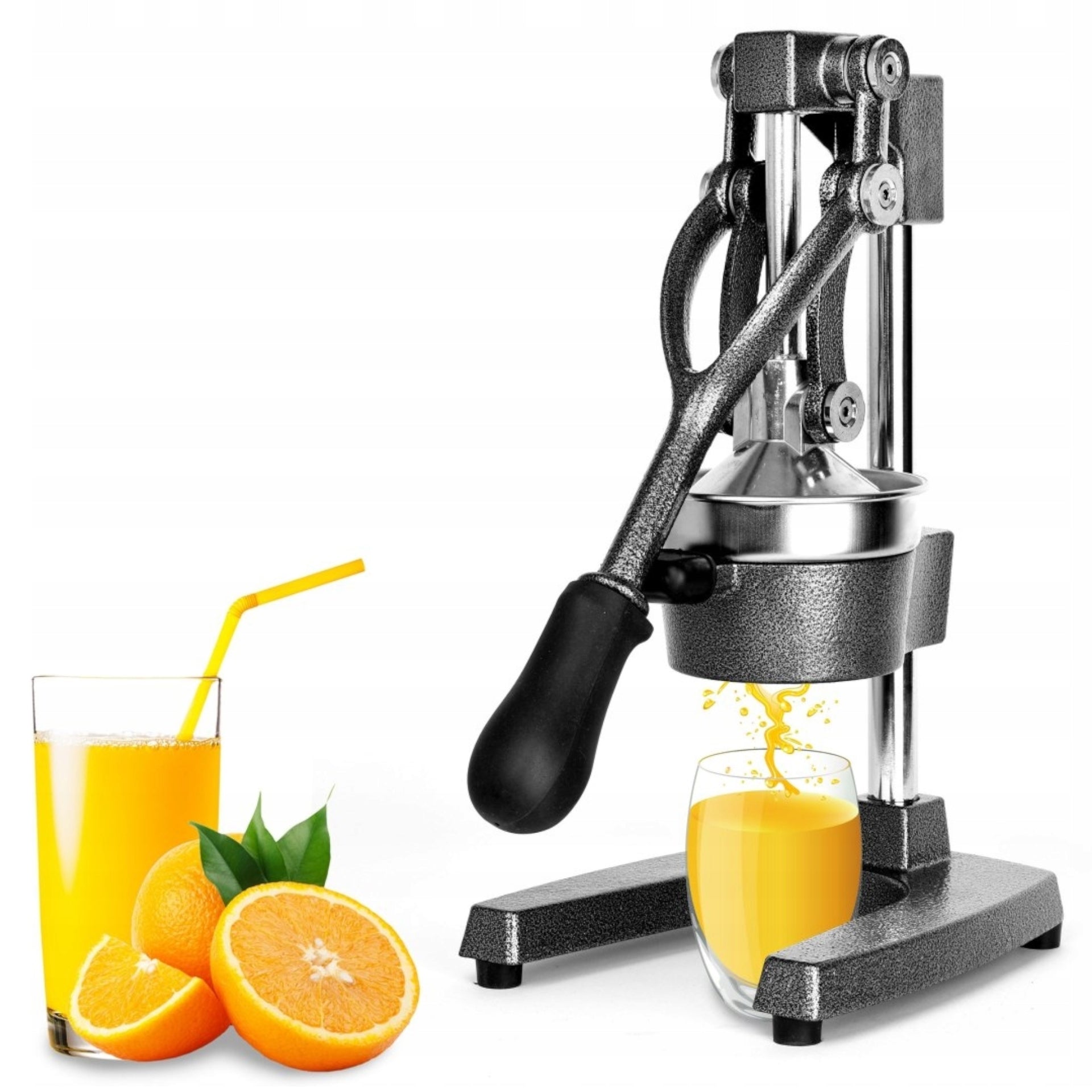 CITRUS JUICER ORANGE LEMON FRUIT METAL STRAINER