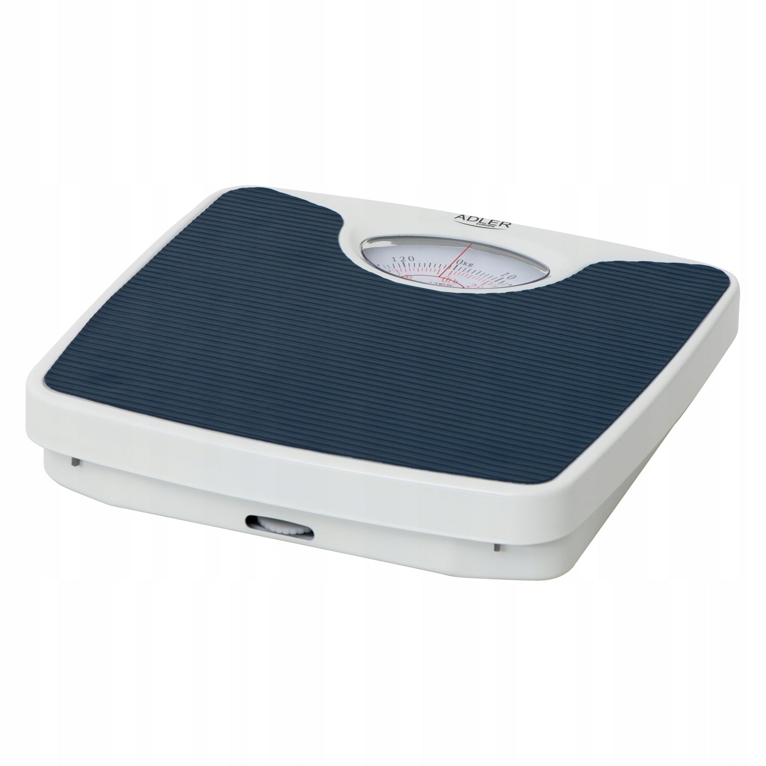 CLASSIC ANALOG MECHANICAL BATHROOM SCALE UP TO 130 kg BLUE ADLER Packaging status original