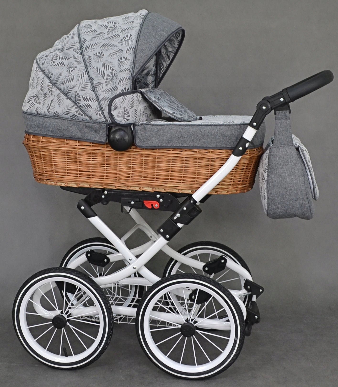 CLASSIC BABY Trolley 2in1 Wicker RETRO Wicker Manufactory Manufacturer code Viko