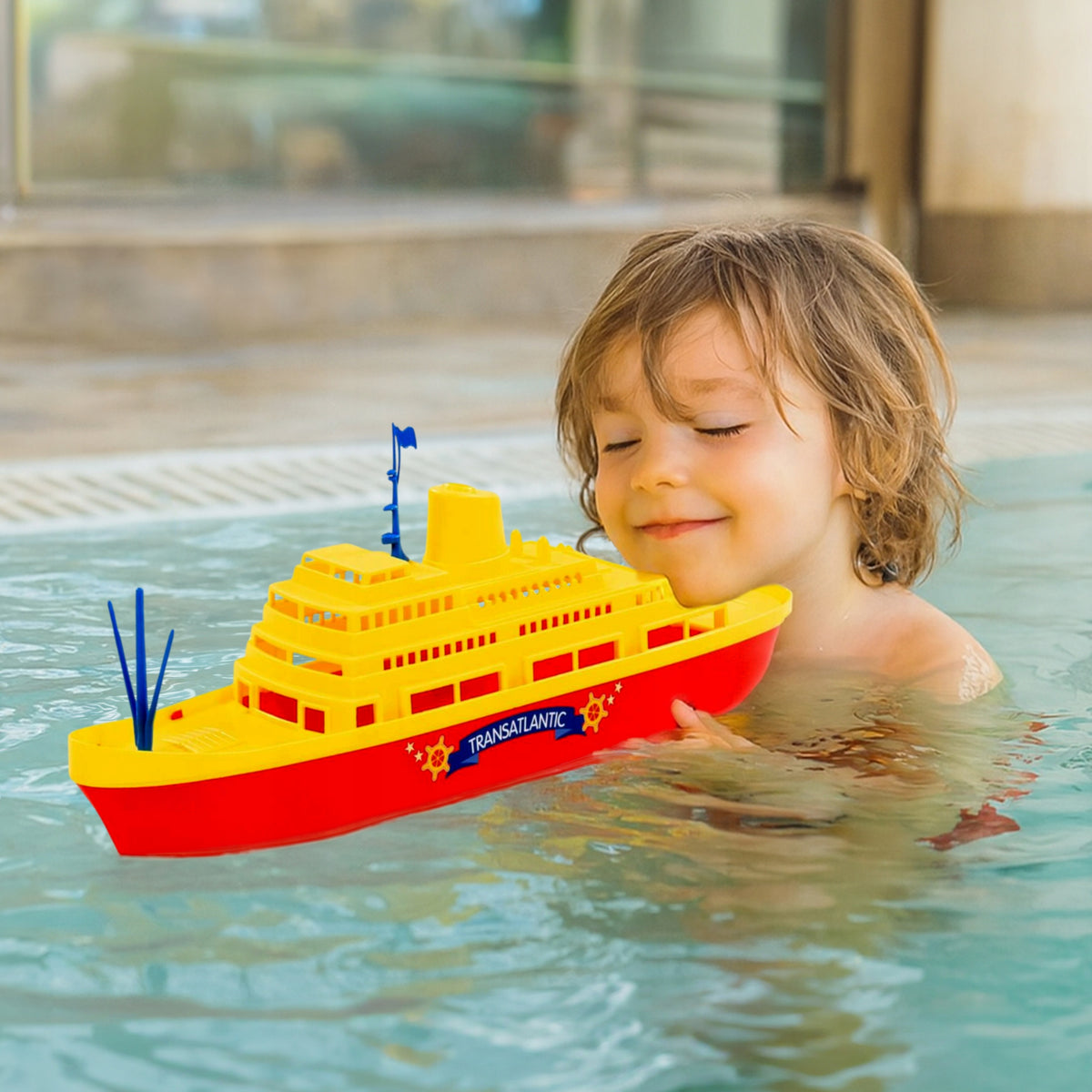 CLASSIC toy SHIP large FERRY FOR BATHING WATER SWIMMING POOL FOR BEACH 48 cm Manufacturer code MEGADIDI CLASSIC SHIP toy 1482