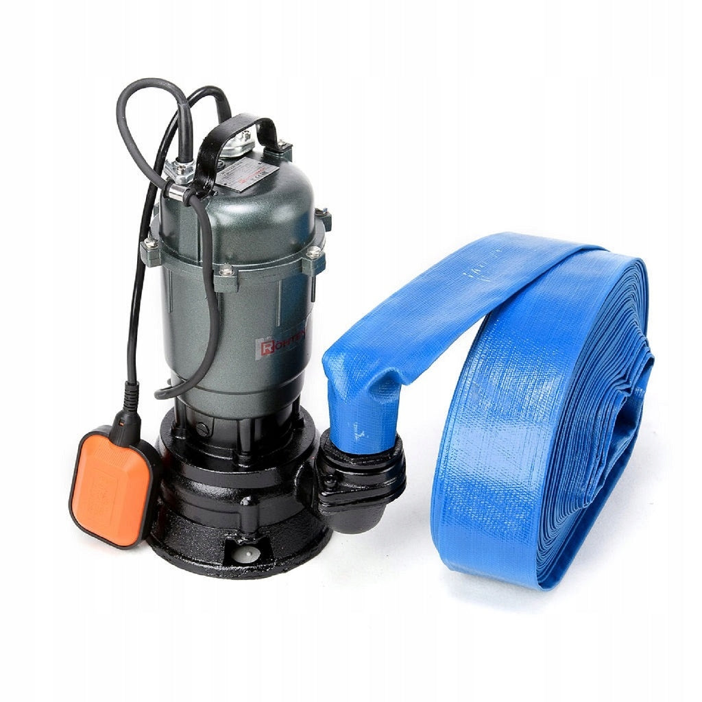 CLEAN DIRTY WATER PUMP SEPTIC TANK FLOAT + HOSE 30M