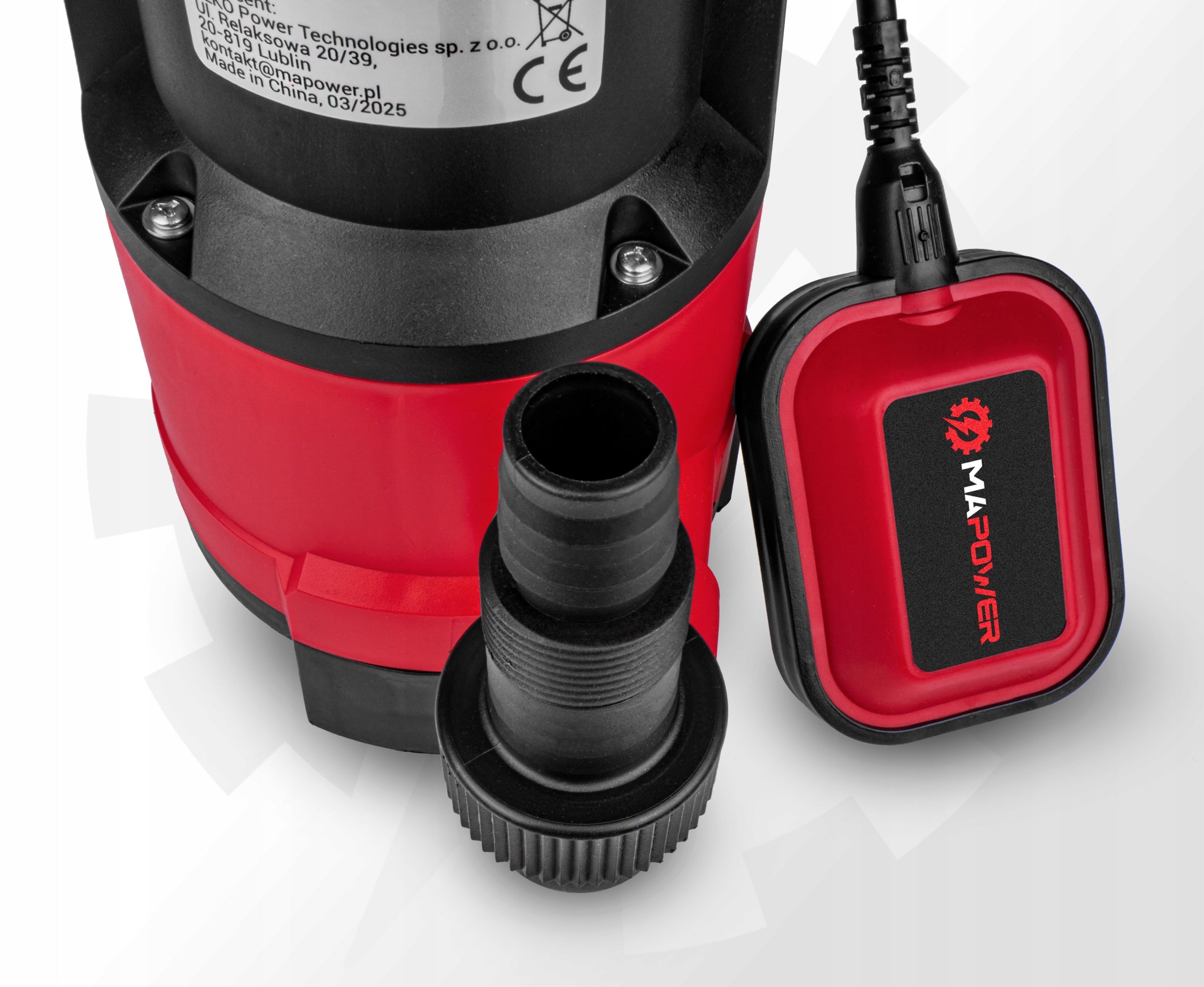 CLEAN WATER PUMP DIRTY POOL SUBMERSIBLE FLOAT 400W STRONG MAPOWER Pump type submersible