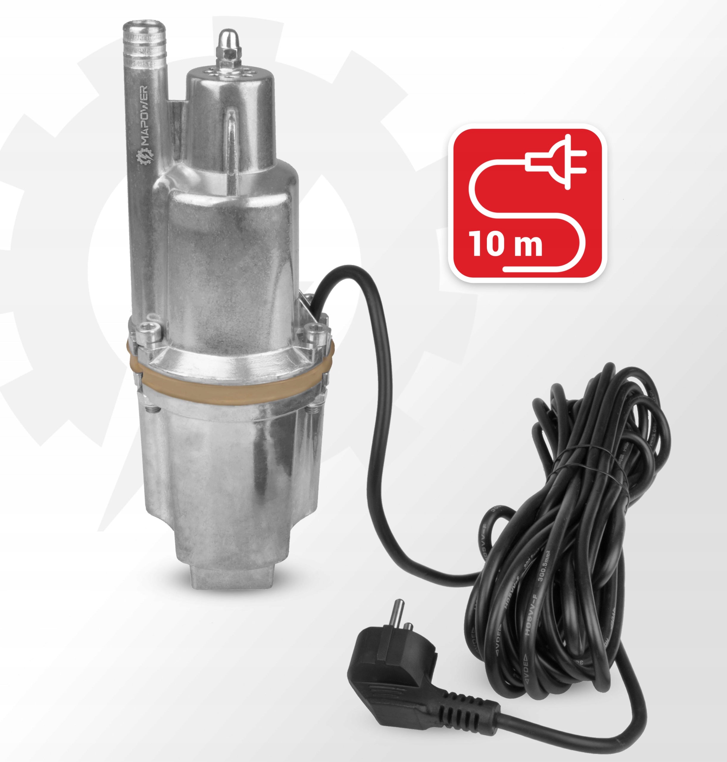 CLEAN WATER PUMP SUBMERSIBLE RUSSIAN DIAPHRAGM DIVER 600W Hydrophore capacity 0 l