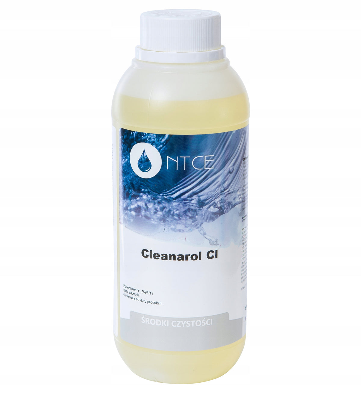 CLEANAROL CL Sodium Hypochlorite Stabilized Water Disinfection Pool Chlorine 1L