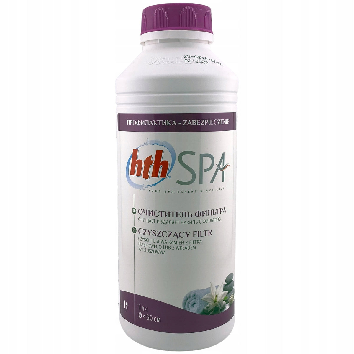 CLEANER SPA FILTER Jacuzzi HTH Filter Cleaner 1 liter