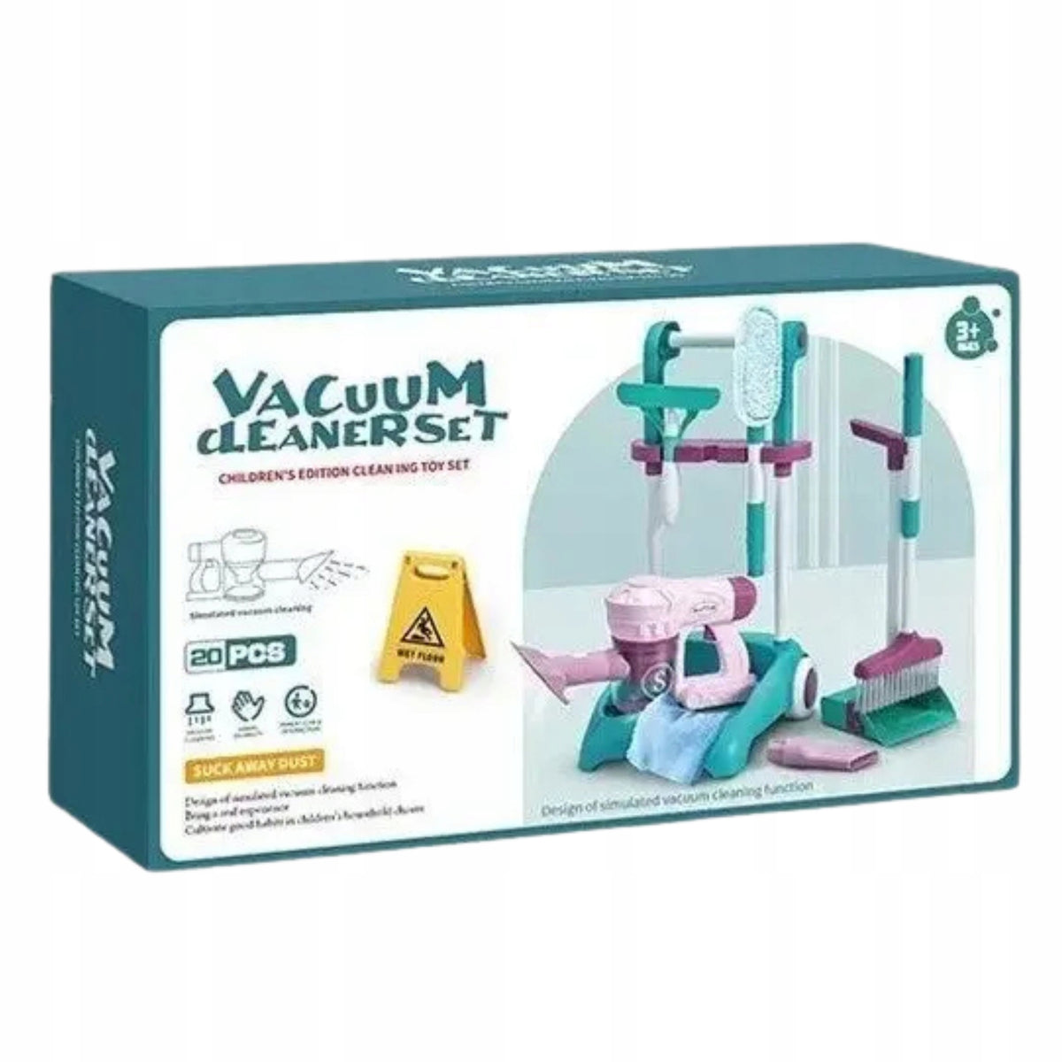 CLEANING KIT 8in1 VACUUM CLEANER MOP STROLLER BRUSH CLOTH BROOM EAN (GTIN) 5907001506928
