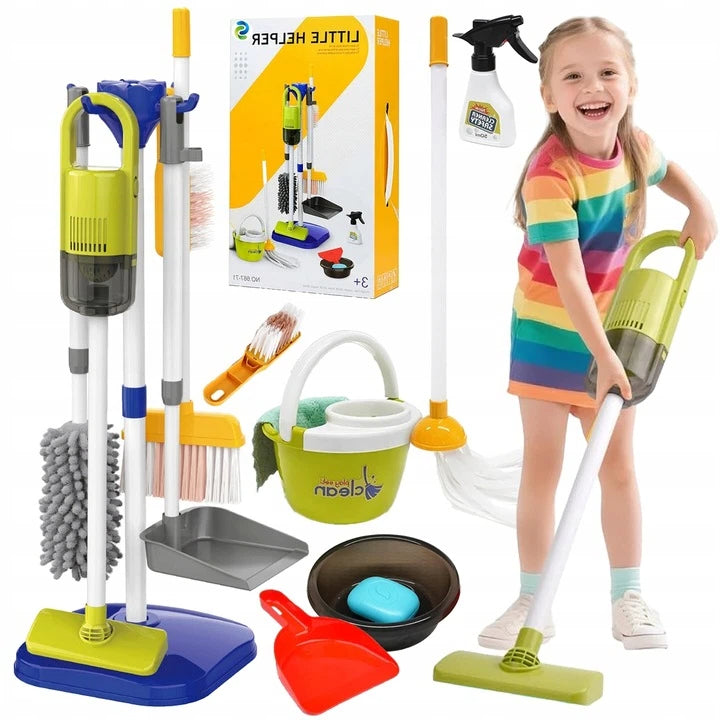 CLEANING KIT FOR CHILDREN VACUUM CLEANER SUCTION FUNCTION LARGE SET