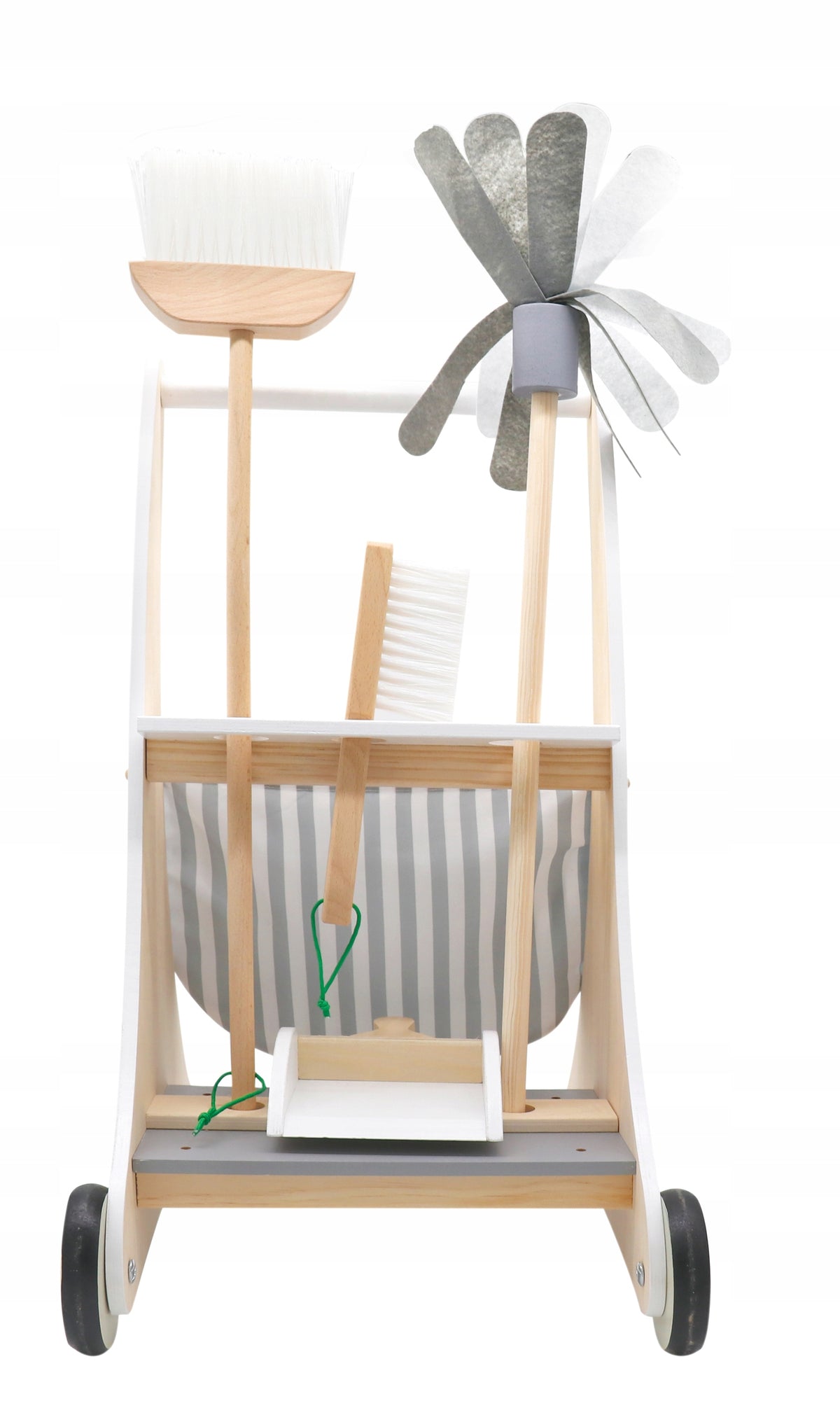 CLEANING KIT Toy FOR CHILDREN WOODEN MOP BROOM DUSTPAN +other Brand Ecotoys