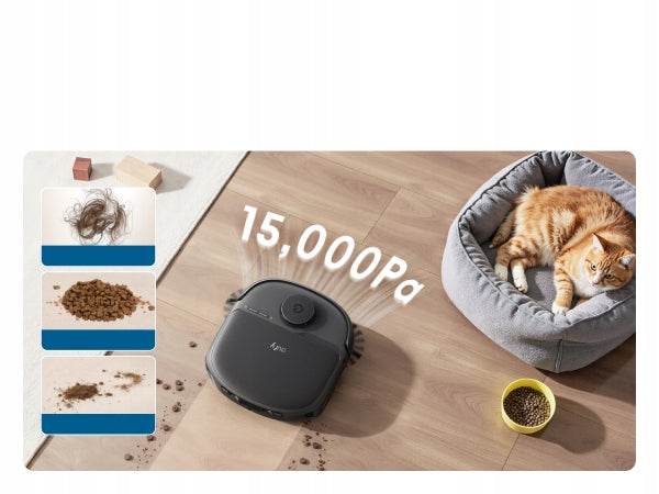 CLEANING ROBOT EUFY OMNI C28 BLACK 15000Pa HydroJet Station 5in1 APPLICATION Brand Eufy