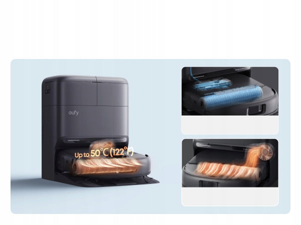 CLEANING ROBOT EUFY OMNI C28 BLACK 15000Pa HydroJet Station 5in1 APPLICATION Power 40 W