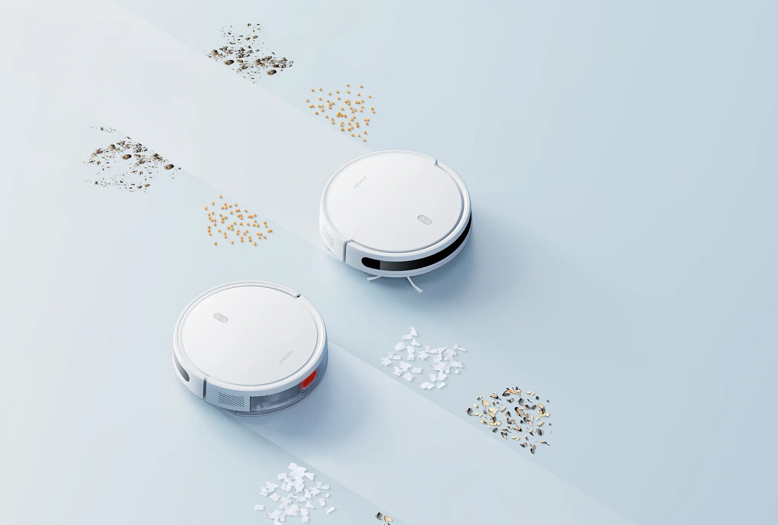 CLEANING ROBOT XIAOMI MI VACUUM MOP VACUUM CLEANER WHITE MOPPING HEPA FILTER Dominant color white