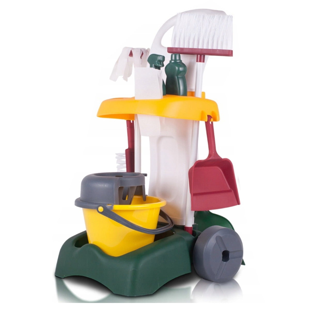 CLEANING TROLLEY FOR CHILDREN BUCKET MOP BROOM cleaning set XXL Brand Stator