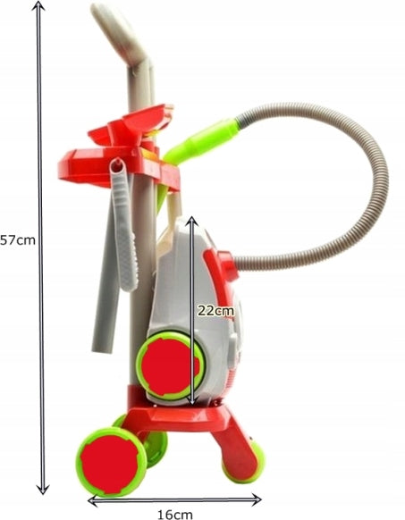 CLEANING TROLLEY FOR CHILDREN WITH VACUUM CLEANER EAN (GTIN) 5905214972325