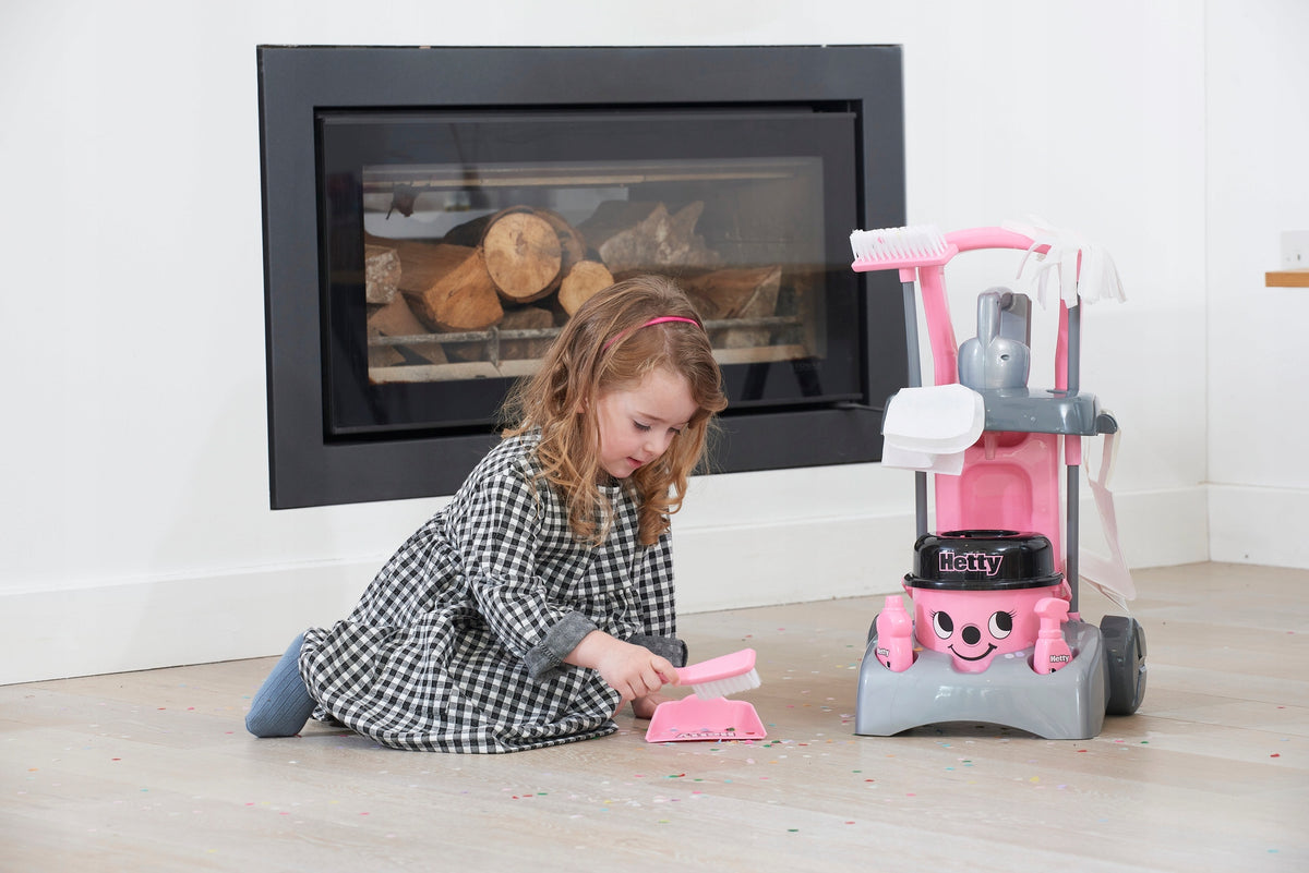 CLEANING TROLLEY HETTY FOR CHILDREN SET XXL VACUUM CLEANER MOP BUCKET CASDON EAN (GTIN) 5011551006750