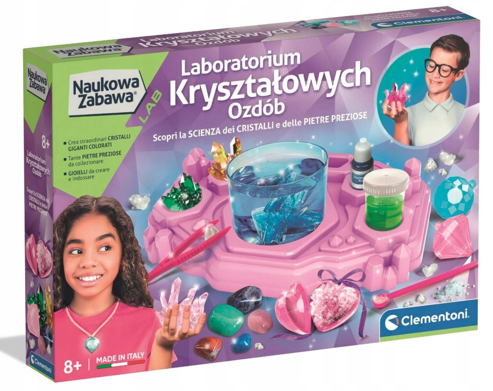 CLEMENTONI 50398 CRYSTAL ORNAMENT LABORATORY