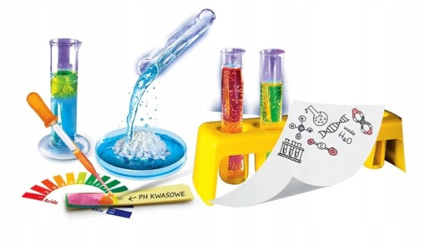 CLEMENTONI CHEMICAL LABORATORY 150 experiments Kid's age 8＋ years