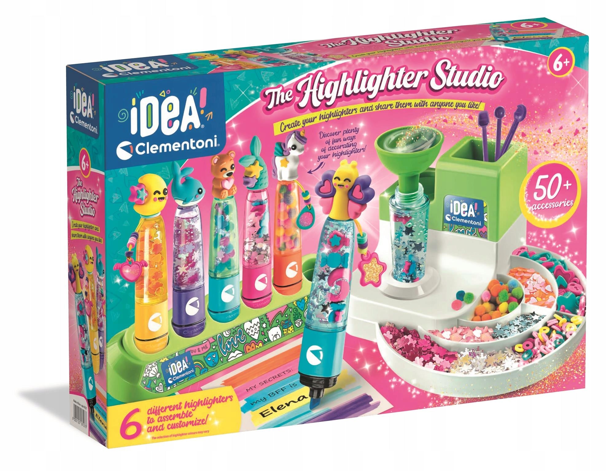 CLEMENTONI CREA IDEA MARKER FACTORY create unique markers +6 years Brand Clementoni