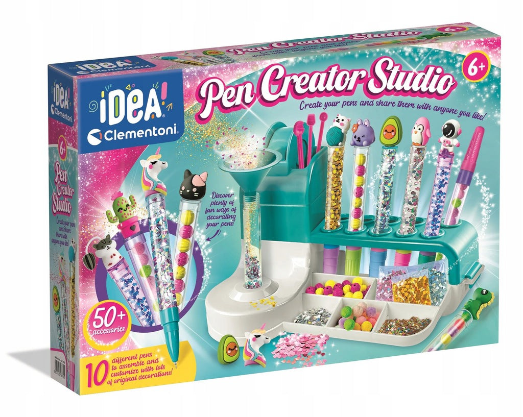 CLEMENTONI CREA IDEA PEN FACTORY create your own unique pen Packaging status original