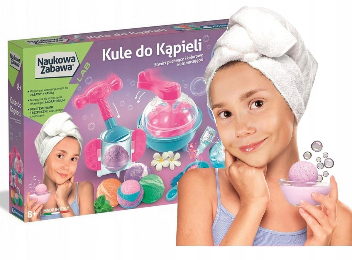 CLEMENTONI SCIENTIFIC FUN BATH BALLS create fragrant balls +8 years
