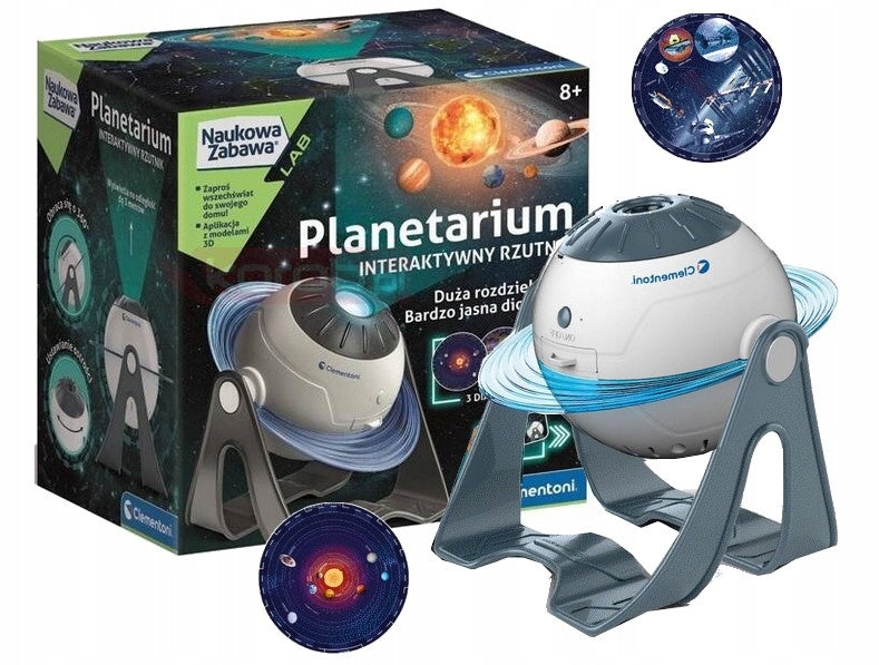 CLEMENTONI SCIENTIFIC FUN PLANETARIUM interactive projector for children +8