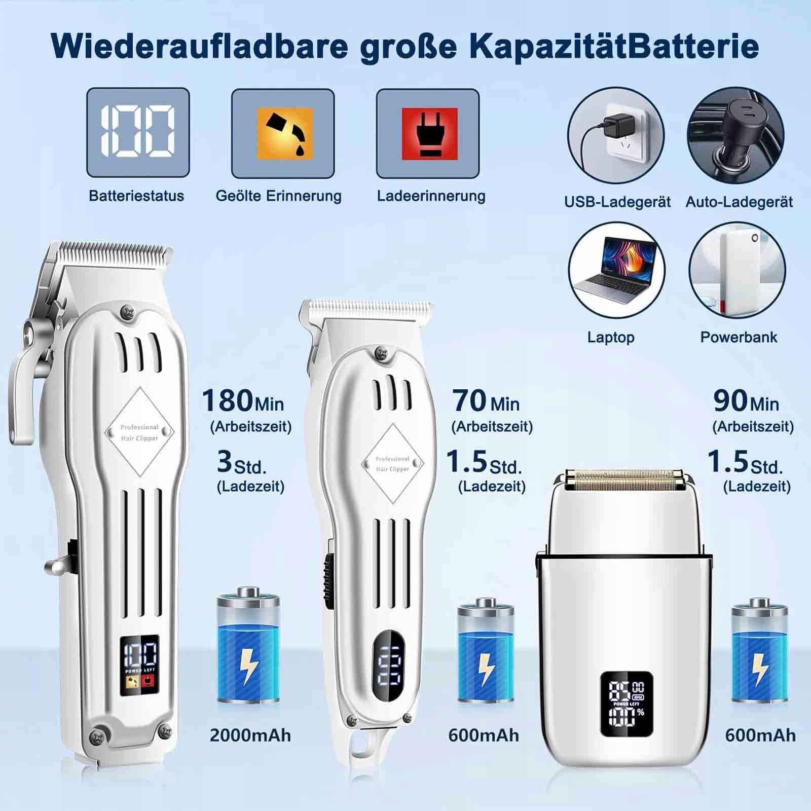 CLIPPER HAIR BEARD TRIMMER BARBER USB 8IN1 WIRELESS Manufacturer code Allpowerful