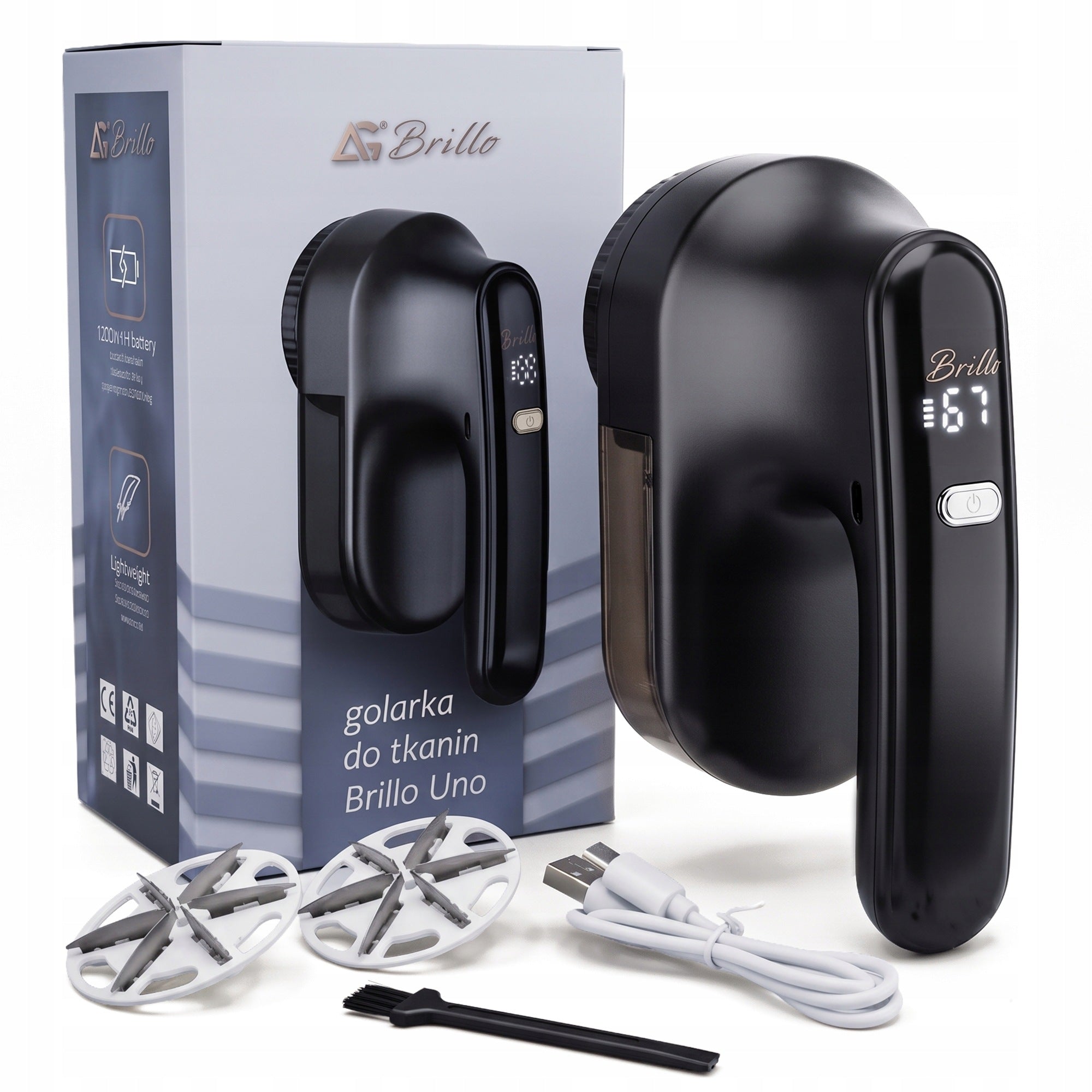 CLOTHES SHAVER CORDLESS Brillo Uno ELECTRIC FABRIC MACHINE