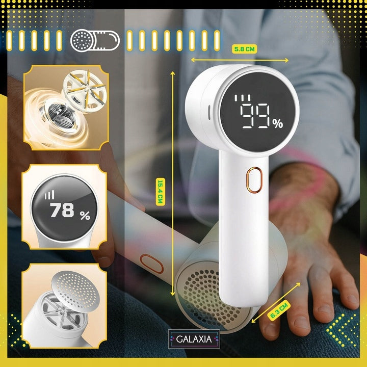 CLOTHES SHAVER Electric LCD Rechargeable Machine For Clothing Sweaters Manufacturer code Maszynka Do golenia czyszczenia swetrów USB