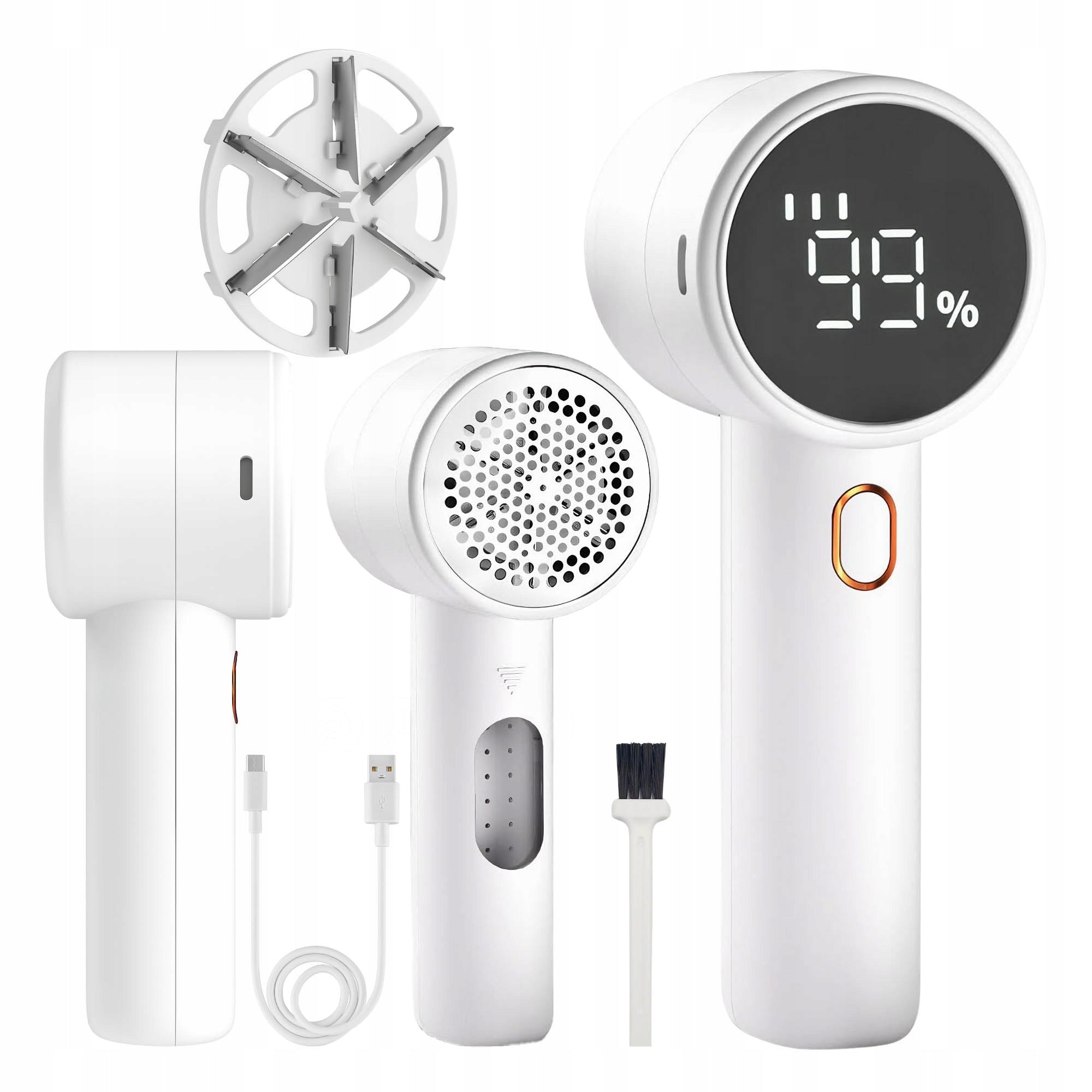 CLOTHES SHAVER Electric LCD Rechargeable Machine For Clothing Sweaters